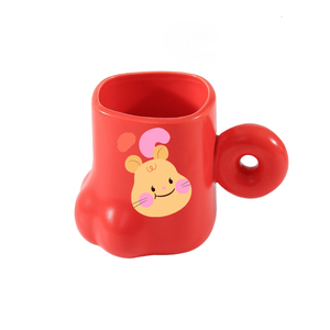 Tazza in Porcellana Stile Nordico a Forma di Zampa di <span class=keywords><strong>Gatto</strong></span> GZYSL, Alta Qualità, Logo Personalizzato, Tazza da Caffè Carina per il Ritorno a Scuola, Nuovo Arrivo dal Guangdong, Perfetta - Product Image 3