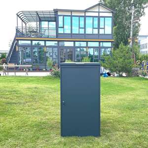 Boîte aux lettres en acier de haute qualité livraison de <span class=keywords><strong>colis</strong></span> en métal durable grand prix boîte aux lettres fabricants - Product Image 3