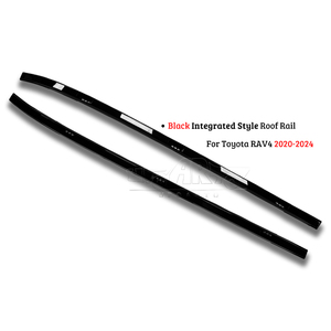 Barra portaequipajes <span class=keywords><strong>para</strong></span> techo todoterreno, plástico, negro, plateado, ABS, deportivo, estilo <span class=keywords><strong>integrado</strong></span>, portaequipajes <span class=keywords><strong>para</strong></span> techo <span class=keywords><strong>para</strong></span> Toyota RAV4 2020 2021 2023 2024 - Product Image 2