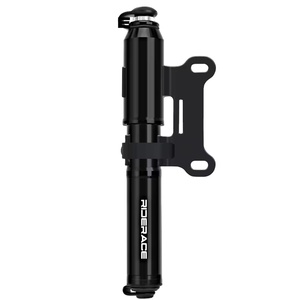 Pompe à vélo portable mini-pompe à air à main haute pression pour vélo de montagne vtt de route gonfleur de pneu <span class=keywords><strong>Schrader</strong></span> Presta <span class=keywords><strong>Valve</strong></span> - Product Image 1