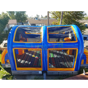 Structure gonflable géante multi-jeux pour l'extérieur, terrain de jeux, structure de terrain de sport gonflable - Product Image 6