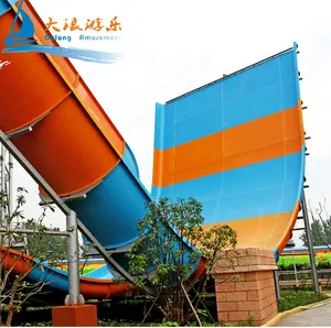 High Quality Boomerang Aqua Slide For Water Amusement Park Support Color Customized CE/TUV/ISO9001 Certificates