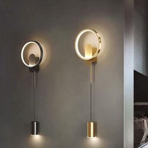 Style nordique décoratif salon chambre intérieur <span class=keywords><strong>serpent</strong></span> cambre en forme de S applique murale créative intérieur moderne Led applique murale - Product Image 4