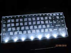 Clavier à <span class=keywords><strong>membrane</strong></span> rétroéclairé LGF avec interrupteurs à boutons et LED - Product Image 5