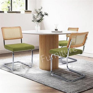 Chaise de salle à manger en rotin de style italien Cesca <span class=keywords><strong>Marcel</strong></span> Breuer avec sièges de salle à manger contemporains chaises de salle à manger en rotin - Product Image 1