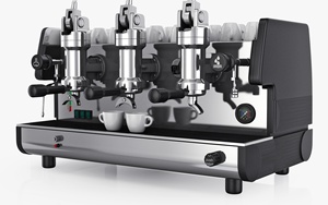 Cafetera Profesional, Cafetera Espresso Comercial Semiautomática de Tres Grupos - Product Image 4