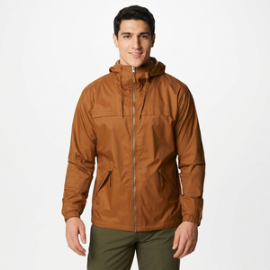 Men's <b>Plus</b> <b>Size</b> <b>Waterproof</b> Canvas Windbreaker <b>Jacket</b> with Stand Collar Custom Logo Hooded & Breathable for Hiking & Fishing - Product Image 1