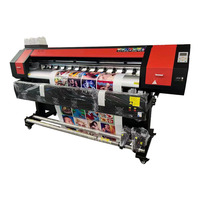 Impresora digital interior/exterior 1,3 m/1,6 M/1,9 m XP600 DX5 i3200 cabezal plotter de vinilo impresora eco solvente