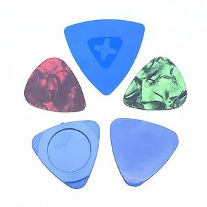 Mixed Color Guitar Picks 0.45mm Thickness Celluloid Pick For Electric Acoustic Guitar 20 50 Pieces Per Sheet Practical - Product Image 5