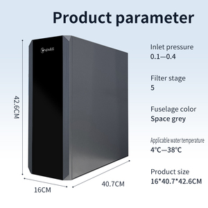 Sistema de ósmosis <span class=keywords><strong>inversa</strong></span> para toda la casa <span class=keywords><strong>Kit</strong></span> de purificador de agua Ro debajo del filtro de agua del fregadero con tanque - Product Image 6