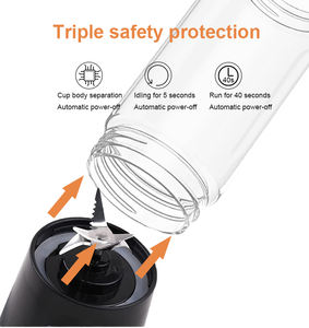 Passen เครื่องปั่นสแตนเลส6-in-1ขนาด4000มิลลิแอมป์ชั่วโมง, เครื่องคั้นน้ำผลไม้อเนกประสงค์สำหรับใช้กลางแจ้ง - Product Image 3