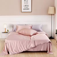 Parure de lit 2026 en soie de mûrier 100% pure, 60 fils, avec housse de couette brodée, taille personnalisée, poids optimal, imperméable, écologique, pour la maison