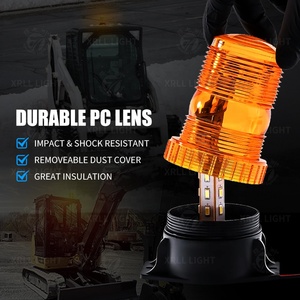 Accesorios para Automóviles, Luz Estroboscópica Ámbar para Todo Clima, 12-24V, 30 LED, Luz Intermitente para Camiones de Trabajo Pesado - Product Image 4
