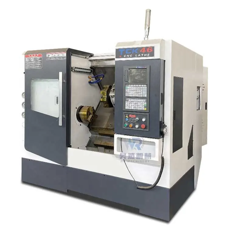 Tck46 CNC nghiêng giường máy tiện CNC tự động Máy tiện