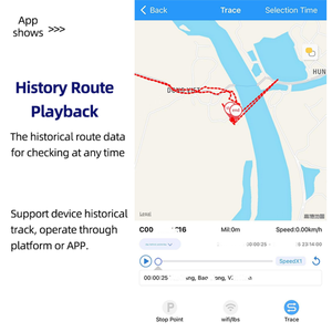 Traceur GPS portable étanche LTE CAT1 avec batterie <span class=keywords><strong>de</strong></span> 6000 mAh et alerte <span class=keywords><strong>de</strong></span> géolocalisation pour système <span class=keywords><strong>de</strong></span> suivi <span class=keywords><strong>de</strong></span> flotte <span class=keywords><strong>de</strong></span> véhicules et <span class=keywords><strong>de</strong></span> vélos - Product Image 5