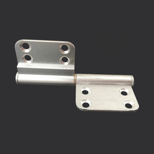 Bisagra de Puerta de Desenganche de Aleación de Aluminio, Apertura de 180 Grados, 4 Orificios, Diseño Tradicional Pulido para Cocina y Baño - Product Image 1