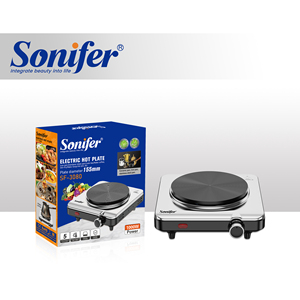 Sonifer SF-3080 电热板 1000瓦 500℃ 温度控制，用于烹饪厨房加热 - Product Image 2