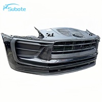 Kit de Carrocería de Alta Calidad, Parachoques para Automóviles, Apto para Porsche Macan, Parachoques Delantero Original de Segunda Mano, Rejilla del Radiador