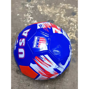 ลูกฟุตบอลคุณภาพสูงหมายเลข 5 ของสหรัฐอเมริกา ขนาด 4 ปรับแต่งโลโก้ได้ ผลิตจากหนัง ยาง พีวีซี พียู - ผลิตโดยบริษัท - Product Image 4