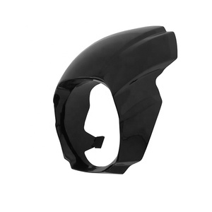 Xe máy Đèn pha fairing Bìa kính chắn gió phía trước màu đen sống động cho <span class=keywords><strong>Harley</strong></span> Softail Breakout 2018-2023 - Product Image 2