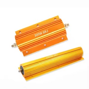 Résistance en aluminium doré Bevenbi 8 <span class=keywords><strong>Ohm</strong></span> <span class=keywords><strong>2</strong></span> <span class=keywords><strong>Ohm</strong></span> 300W 1000W Haute puissance Résistance de charge à fil enroulé Tolérance de 1% -55~240 - Product Image 1