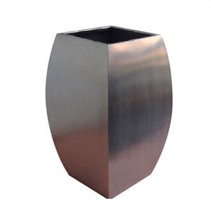 Maceta de Metal Decorativa de Acero Inoxidable de Último Diseño para Jardín <span class=keywords><strong>Urbano</strong></span> - Product Image 4