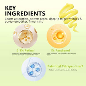 Koreanische Bio-Hautpflege Retinal Shot Booster Anti-Aging und Anti-Falten Straffende Fleckencreme für das Gesicht in Flüssigform - Product Image 4