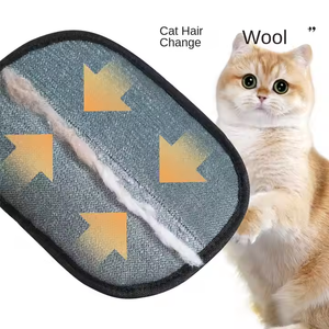 Wholesale Upgrade Reusable Manual Electrostatic Eco-friendly <b>Pet</b> Hair Remover for & Dog Cleaning Couch <b>Brushes</b> Lint Rollers - Product Image 5