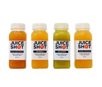 Bouteilles de shots en plastique PET personnalisées MAYSURE avec logo, 2 oz (60 ml), pour jus, shots énergétiques, shots de gingembre, avec bouchon inviolable