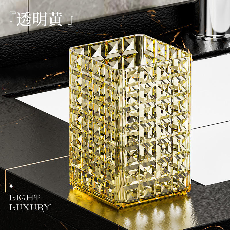 Coupe Diamant Jaune Transparent