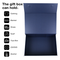 Small Empty Fold Wedding Gift Boxes Mailer Box Foldable Cardboard Paper Packaging Custom Large Gift Box
