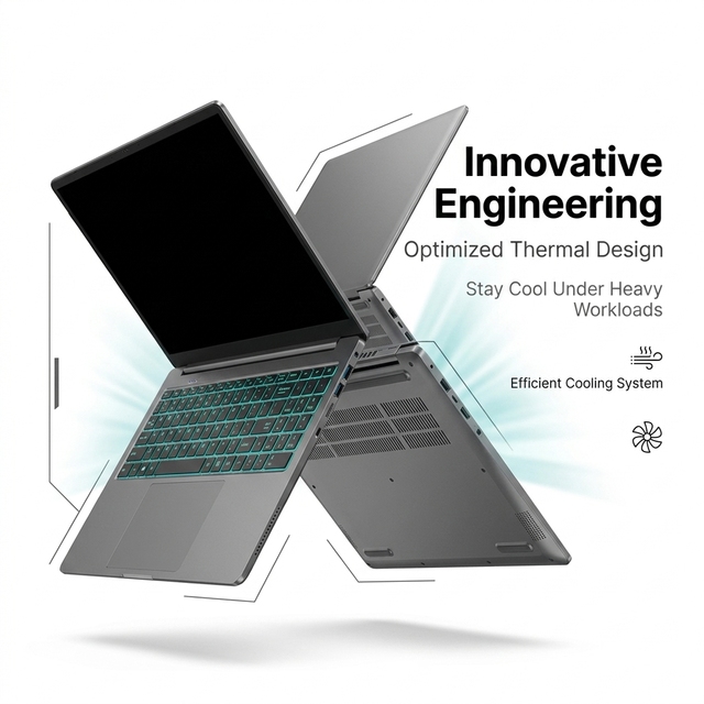 High-quality Portable 15.6inch FHD Featuring a AMD Ryzen 5 5500U Processor Laptop Suitable for Business Personal and Student Use