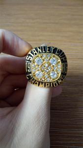 1990 Edmonton Oilers Championship Rose Gold Plated Alloy Men's Birthday Gift Souvenir <b>Ring</b> - Product Image 5
