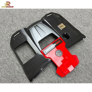 Nouveau kit de carénage moteur en fibre de carbone sèche de style B pour G-Class W464 G500 G350 G63 2019-2024 Noir - Product Image 3