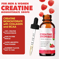 OEM Private Label Energy Booster Créatine Monohydrate Gouttes liquides pour le renforcement musculaire Pré-entraînement