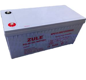 Nhà năng lượng lưu trữ pin <span class=keywords><strong>12v200ah</strong></span> Tấm pin mặt trời Pin Gel Pin - Product Image 3