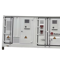 Conteneur de stockage d'énergie BESS avec structure en acier résistant aux intempéries et portes configurables pour équipement de batterie extérieur