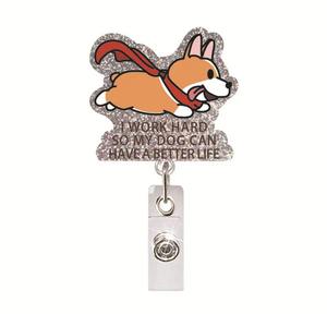 مخزون عبر الحدود اتية اكريليك بريق لطيف لطيف مضحك مضحك حديقة الحيوان موضوع تحت الماء ممرضة طالب طبي قابل للسحق - Product Image 6