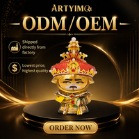 Kit de puzzle 3D en métal DIY « Empereur Yongzheng » – Jouet éducatif STEM personnalisé en gros, cadeau, décoration – Vente directe usine, OEM, CE EN71