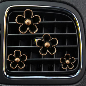Accessoires de décoration intérieure, clips de parfum pour sortie d'air de voiture, petite marguerite, diffuseur d'air de voiture, aromathérapie - Product Image 6
