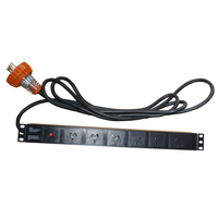 Rack de serveur horizontal 1,5U en aluminium 19 pouces pour centre de données en Australie, unité de distribution d'alimentation (PDU)
