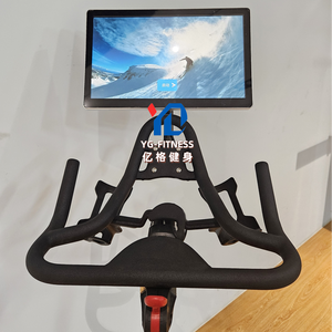 YG-S014-1 Professionnel Commercial Gym Cardio Exercice <span class=keywords><strong>Fitness</strong></span> Équipement LCD Tactile Écran Intelligent Électrique Magnétique Spinning Bike - Product Image 3