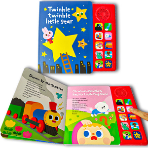 Libros de Audio Educativos Electrónicos con Diseño Personalizado, Impresión de Libros de Cuentos con Sonido para Niños - Product Image 1