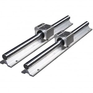 รางนำทางเชิงเส้นกลมอะลูมิเนียม CNC รุ่น SBR12 และบล็อกสไลด์เชิงเส้น SBR12UU SBR12LUU - Product Image 4