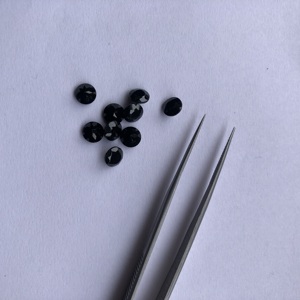 Piedra de Ónice Negro Natural de 4 mm, Corte Redondo Facetado, Gema Suelta del Fabricante a Precio de Fábrica al por Mayor en Línea, Distribuidor Regular - Product Image 2