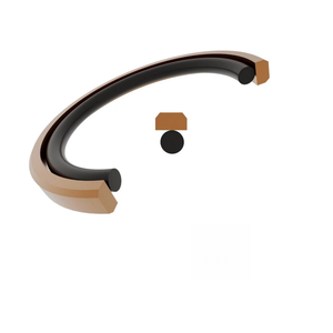Sello de Pistón Hidráulico de PTFE con Resistencia a Altas Temperaturas -30°C ℃ +200 ℃   Repuesto para la serie <span class=keywords><strong>Trelleborg</strong></span> PG4 PG5 - Product Image 3