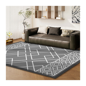 <span class=keywords><strong>Tapis</strong></span> moderne épais de 3cm imprimé gris et <span class=keywords><strong>beige</strong></span> <span class=keywords><strong>Tapis</strong></span> moderne en mousse à mémoire de forme pour le salon - Product Image 1