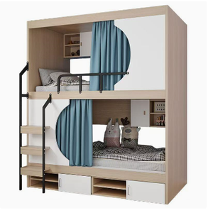 5 ans après vente design moderne appartement étudiant école double <span class=keywords><strong>bureau</strong></span> métal bois <span class=keywords><strong>lit</strong></span> superposé <span class=keywords><strong>2</strong></span> <span class=keywords><strong>personnes</strong></span> - Product Image 5