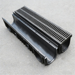Système de drainage en U en PEHD couleur personnalisée pour applications extérieures, jardins, routes civiles et gestion des eaux pluviales - Product Image 4