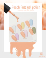 ICE NOVA Peach Fuzz Gel Polish Couleurs douces et polyvalentes Haute qualité Facile à appliquer Soak Off Hema Free 1kg Vente en vrac d'usine